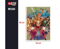 Merch Gaming Puzzle: The Witcher Scoia'tael Puzzles 500 - 1133207 - zdjęcie 4